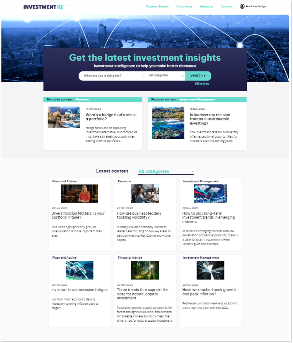 Investment IQ Q4 update