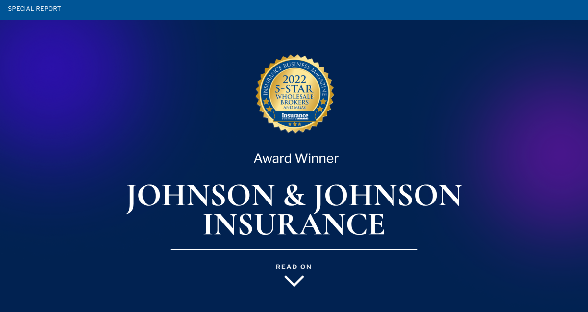 IBAW5StarWholesaleBrokersandMGAs2022JOHNSON & JOHNSON INSURANCE IBAW