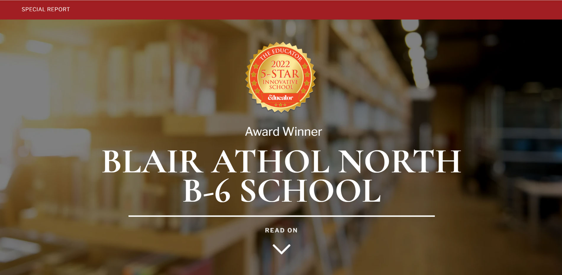 TE 5Star Innovative Schools 2022 BLAIR ATHOL NORTH B6 SCHOOL TE 5