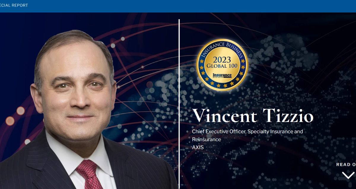 Global 100 Insurance 2023 Vincent Tizzio Global 100 Insurance 2023