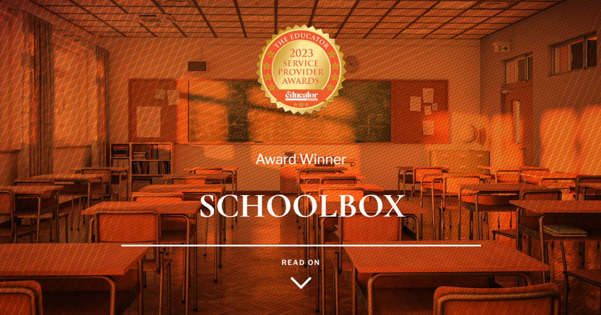 TE Service Provider Awards 2023 SCHOOLBOX TE Service Provider Awards