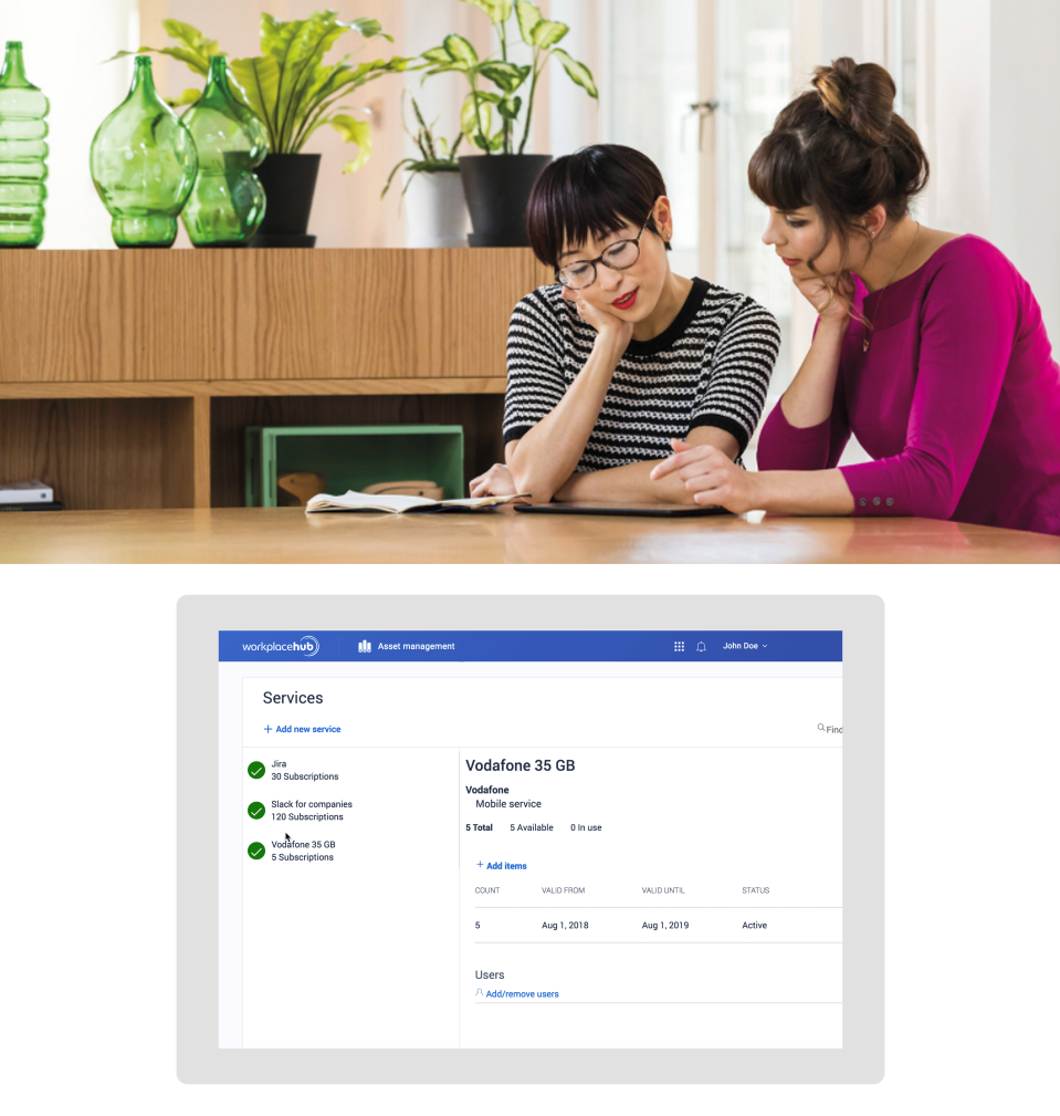 Workplace Hub - Desktop