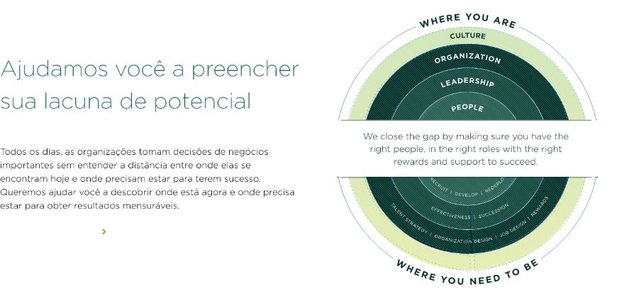 Korn Ferry Potential Gap Portuguese Translation