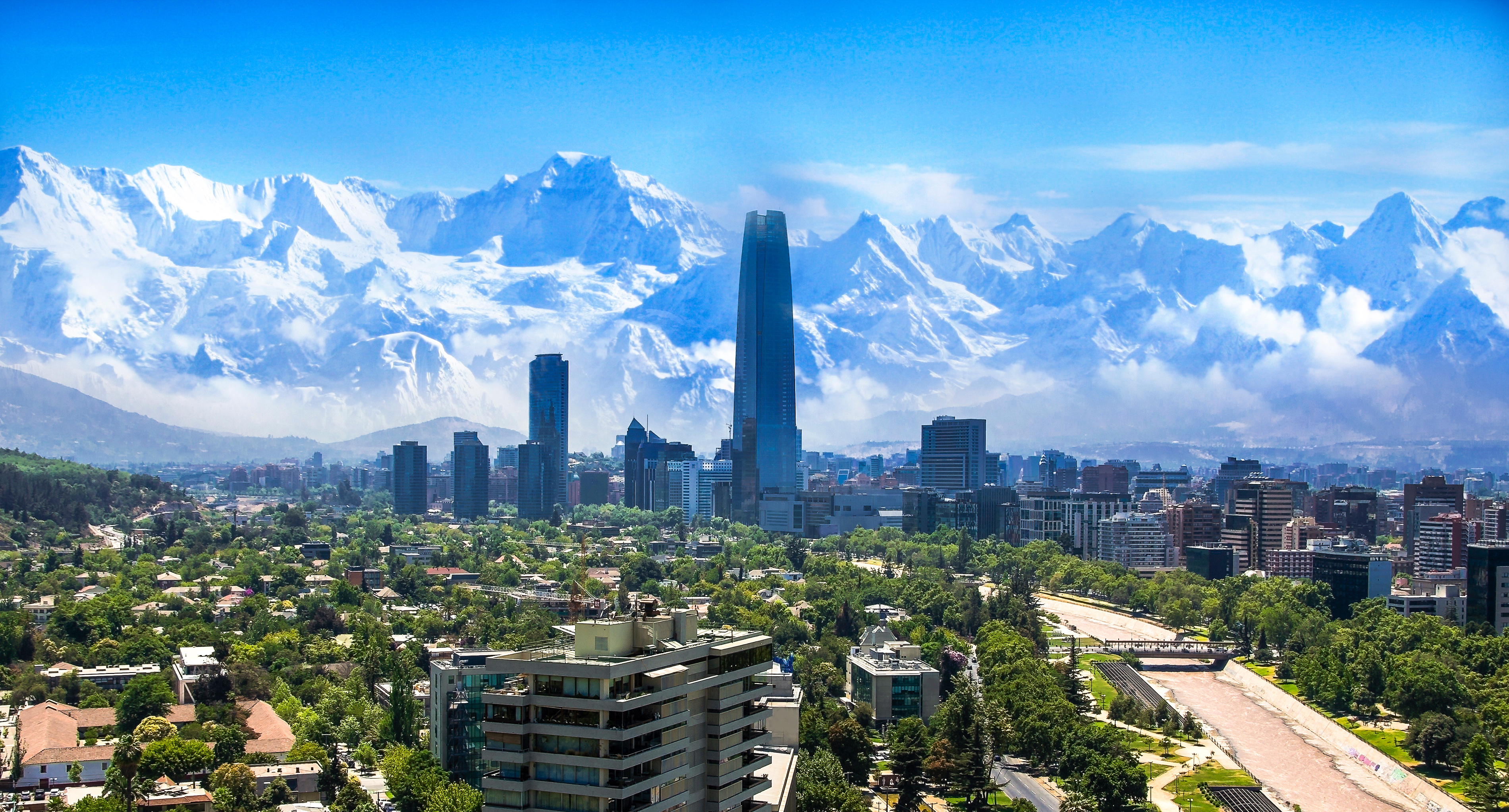 Image of skyline in Chile