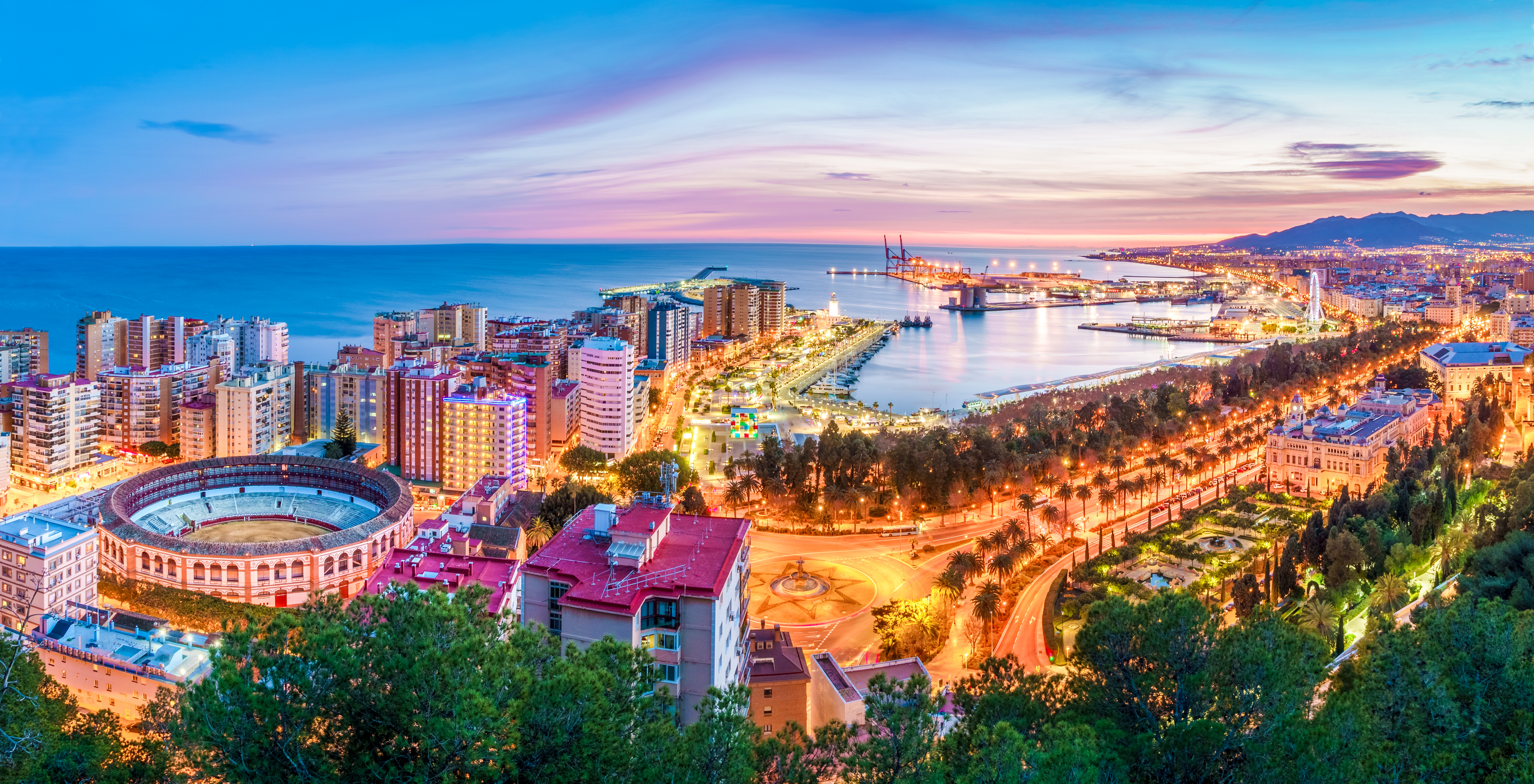 Image of Malaga Skyline