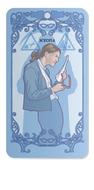 Card 1: Myopia