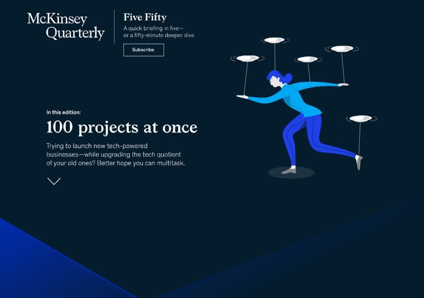 Five Fifty: 100 projects â€“ Desktop