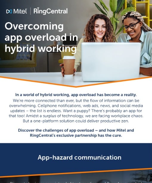 Overcoming app overload in hybrid working