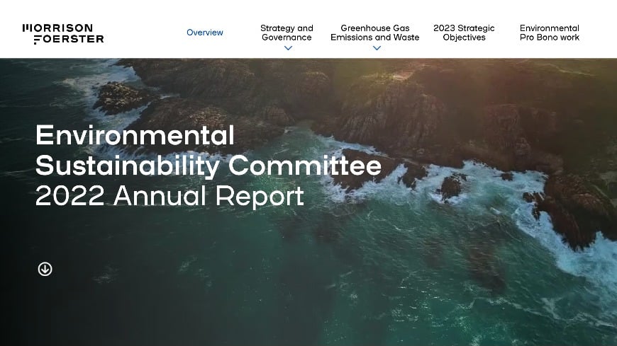Environmental Sustainability Annual Report