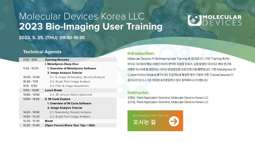 Bio-Imaging User Training 2023