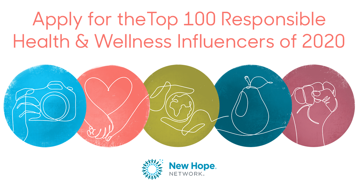 Apply to be on the Top 100 Responsible Health & Wellness Influencers of