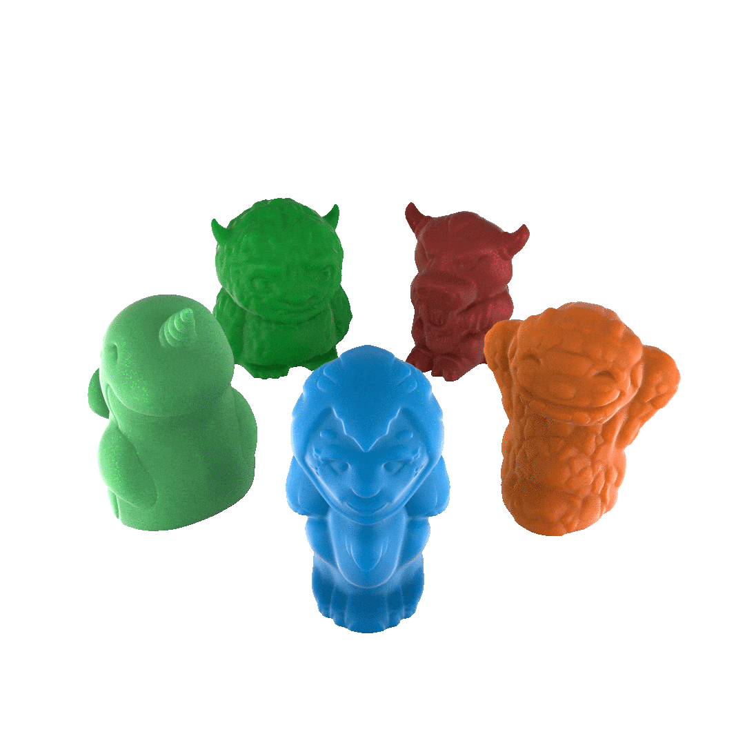 Assorted colored Sloth Squishies 