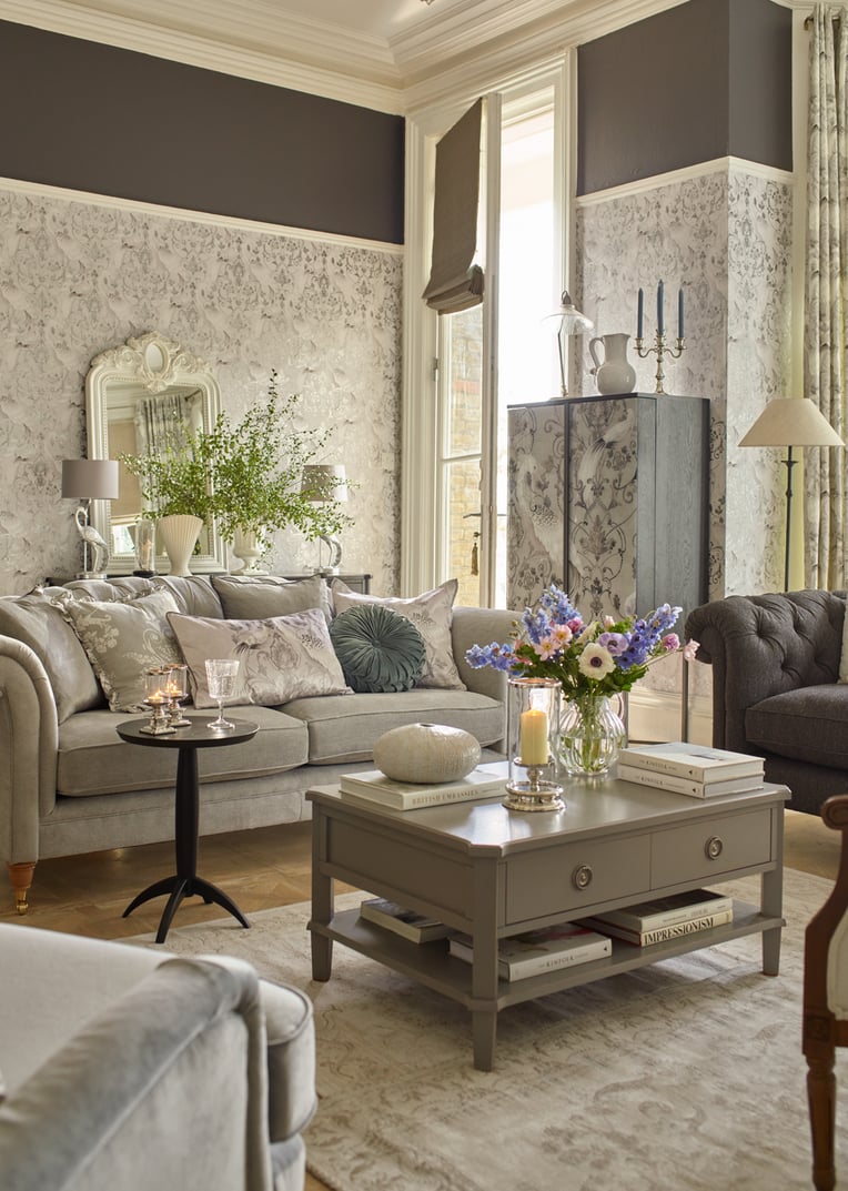 Laura Ashley Living Room Makeover
