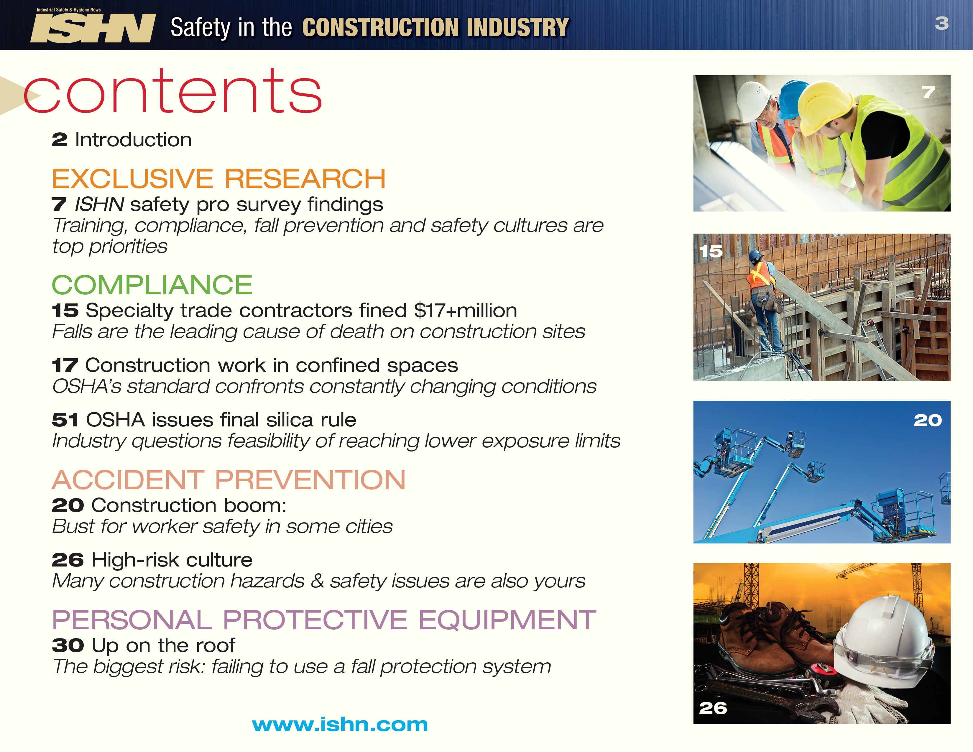 Ishn Construction Industry Safety