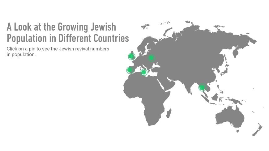 Jewish Revival Map
