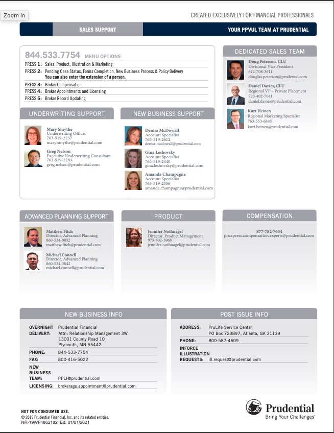 PruLife Private Placement