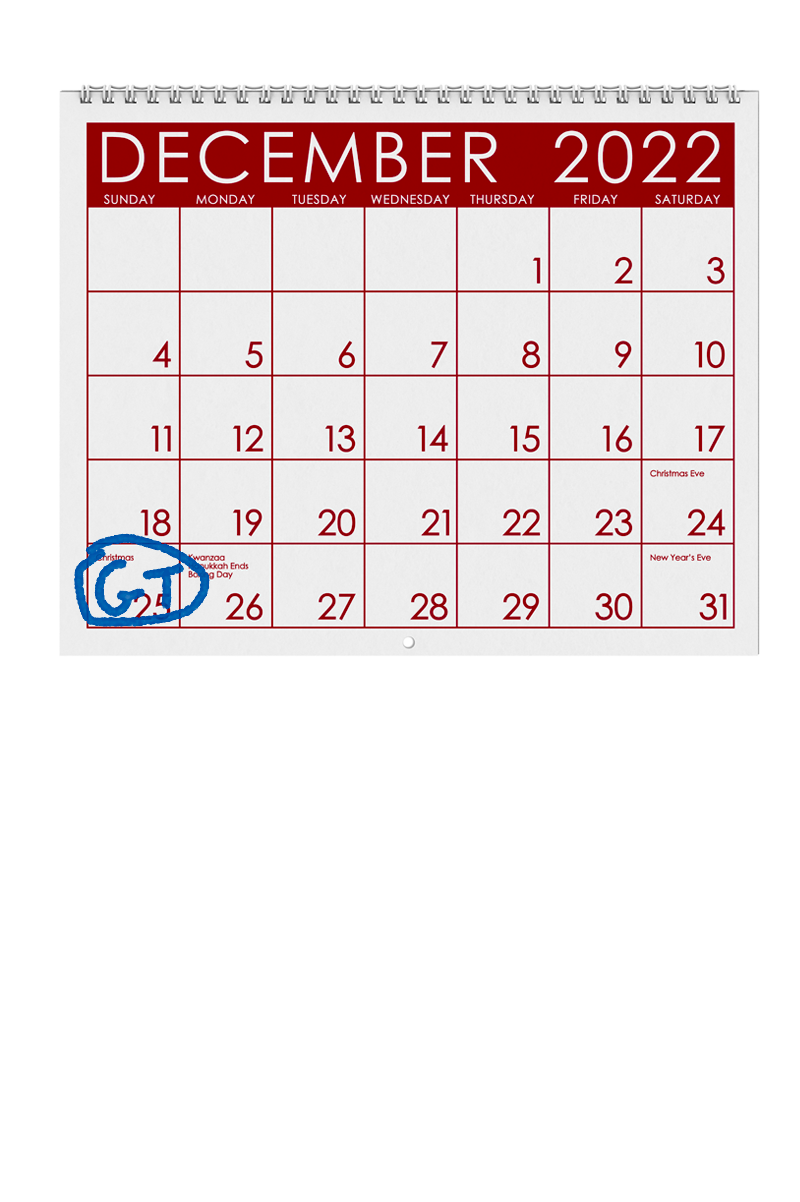 2022 GT Holiday Card