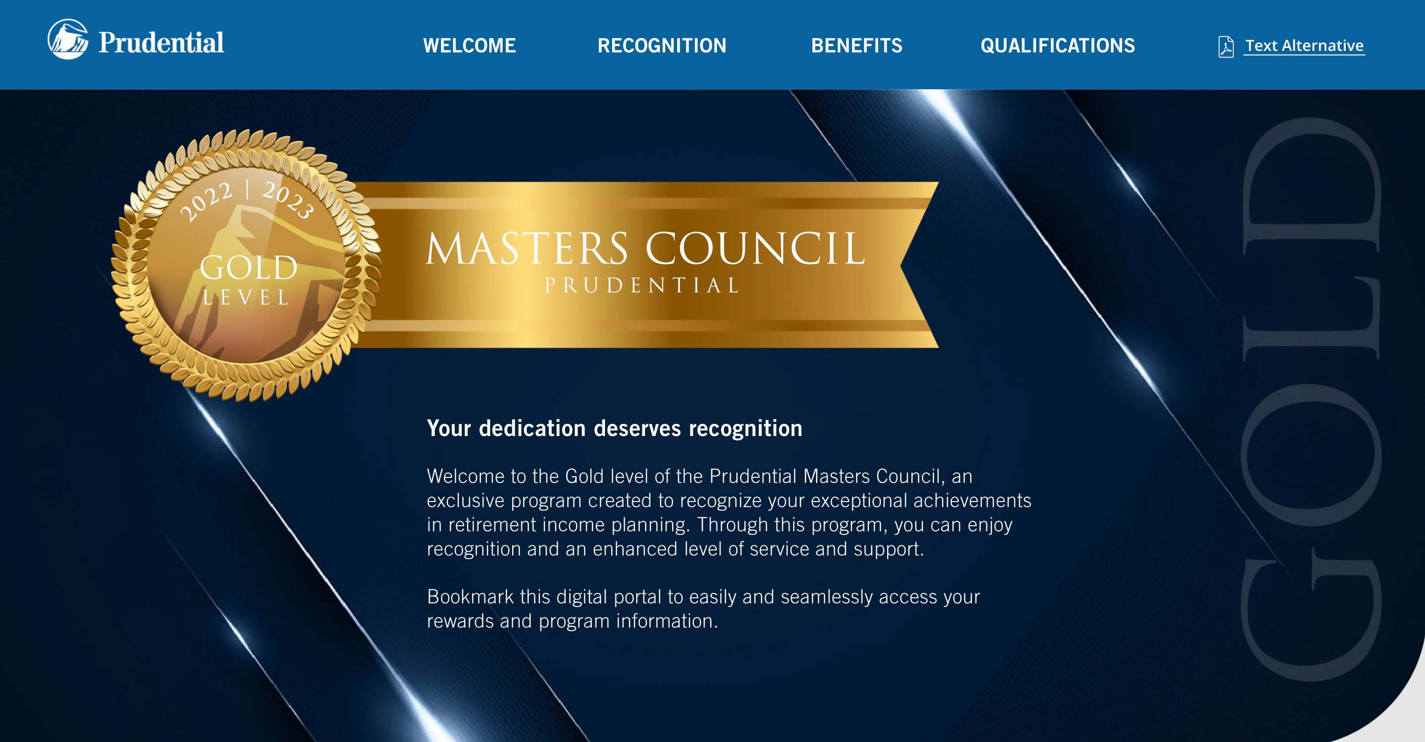 Masters Council Gold 2022