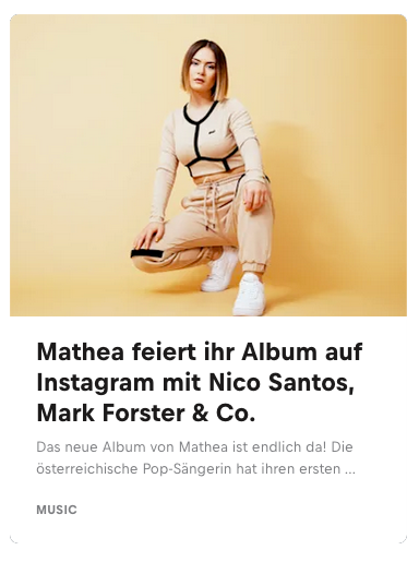 Organics Pure Sounds Mathea