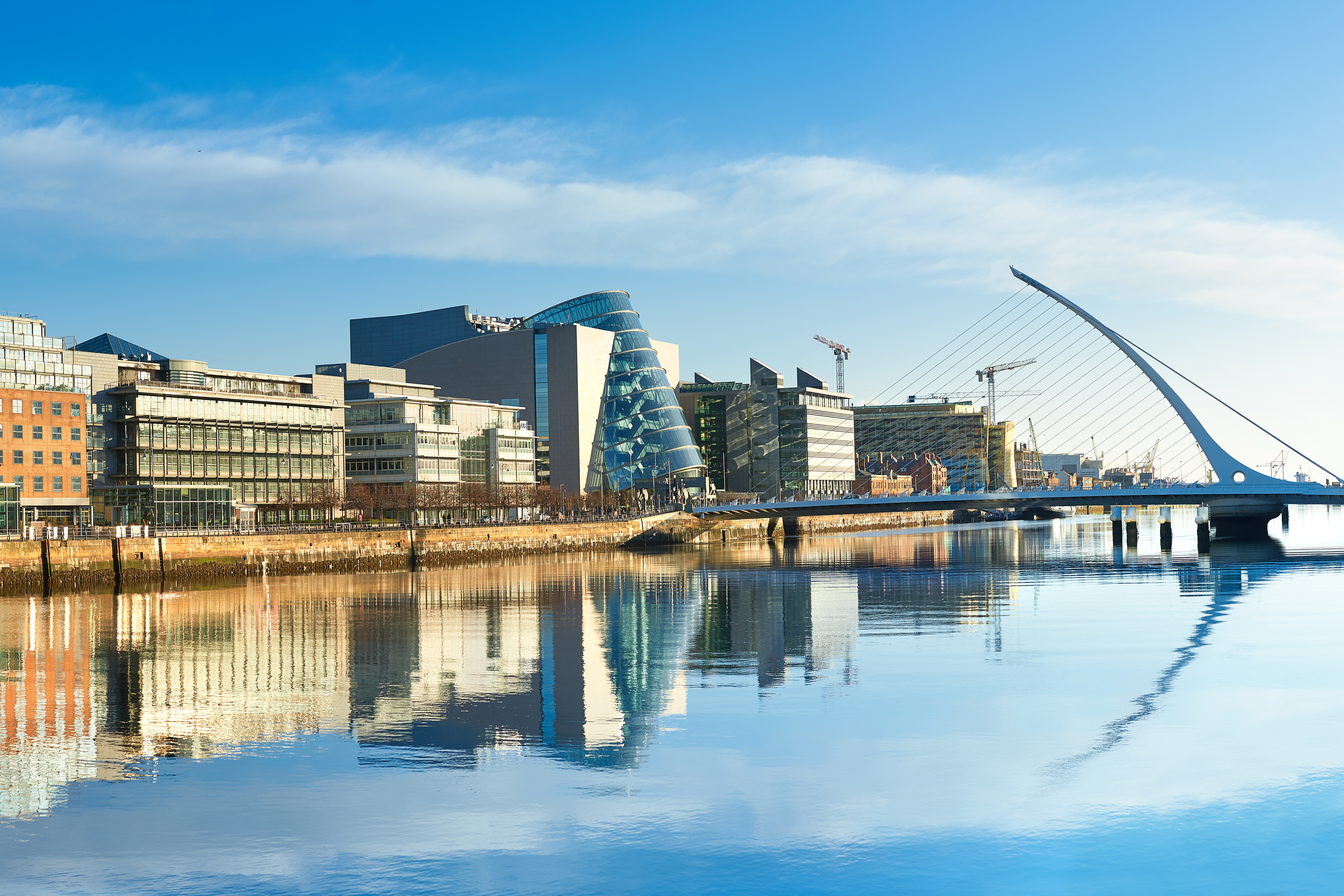 Image of Dublin riverside