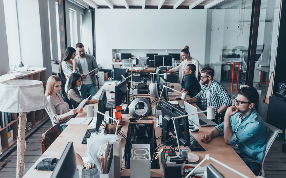 Technology company office