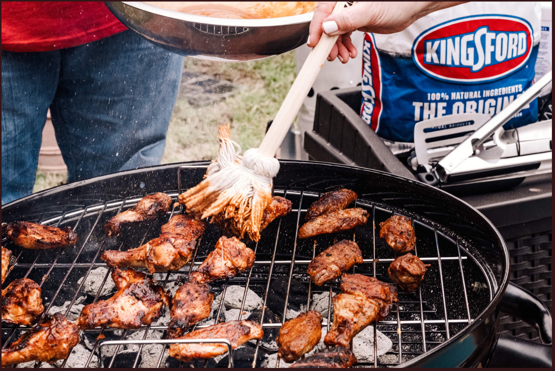 Kingsford bbq pit sales