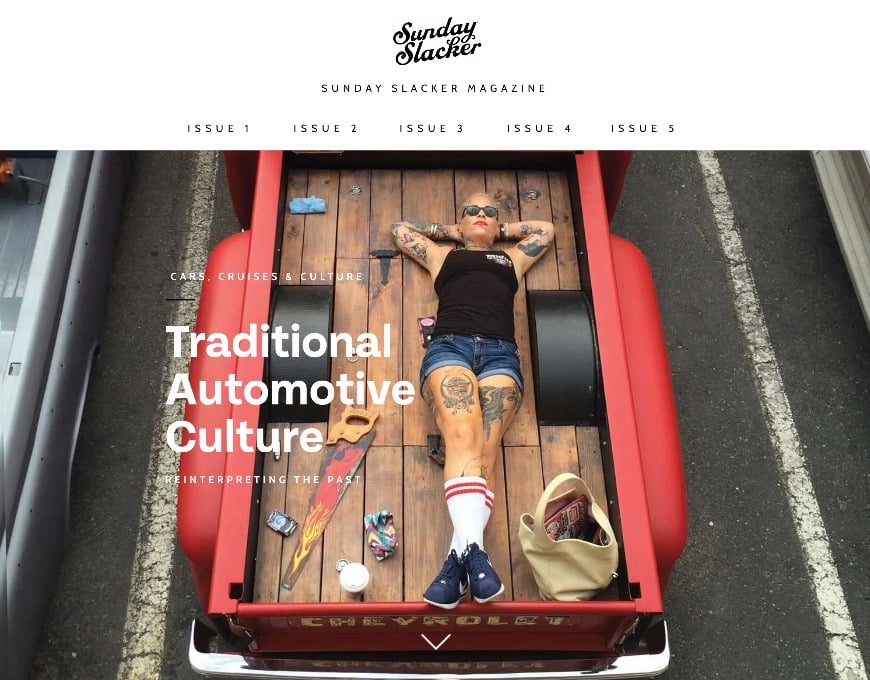 Sunday Slacker Magazine Sunday Slacker Magazine