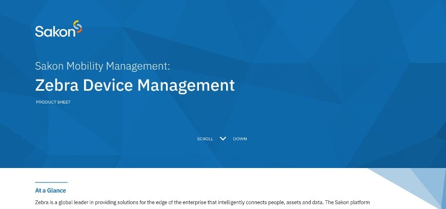 Zebra Managed Device Service Fact Sheet – EEHHG