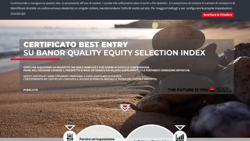 Best Entry Certificate Su Banor Quality Equity Selection Index