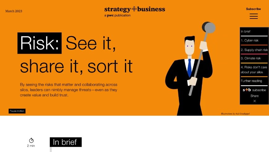 Risk: See it, share it, sort it