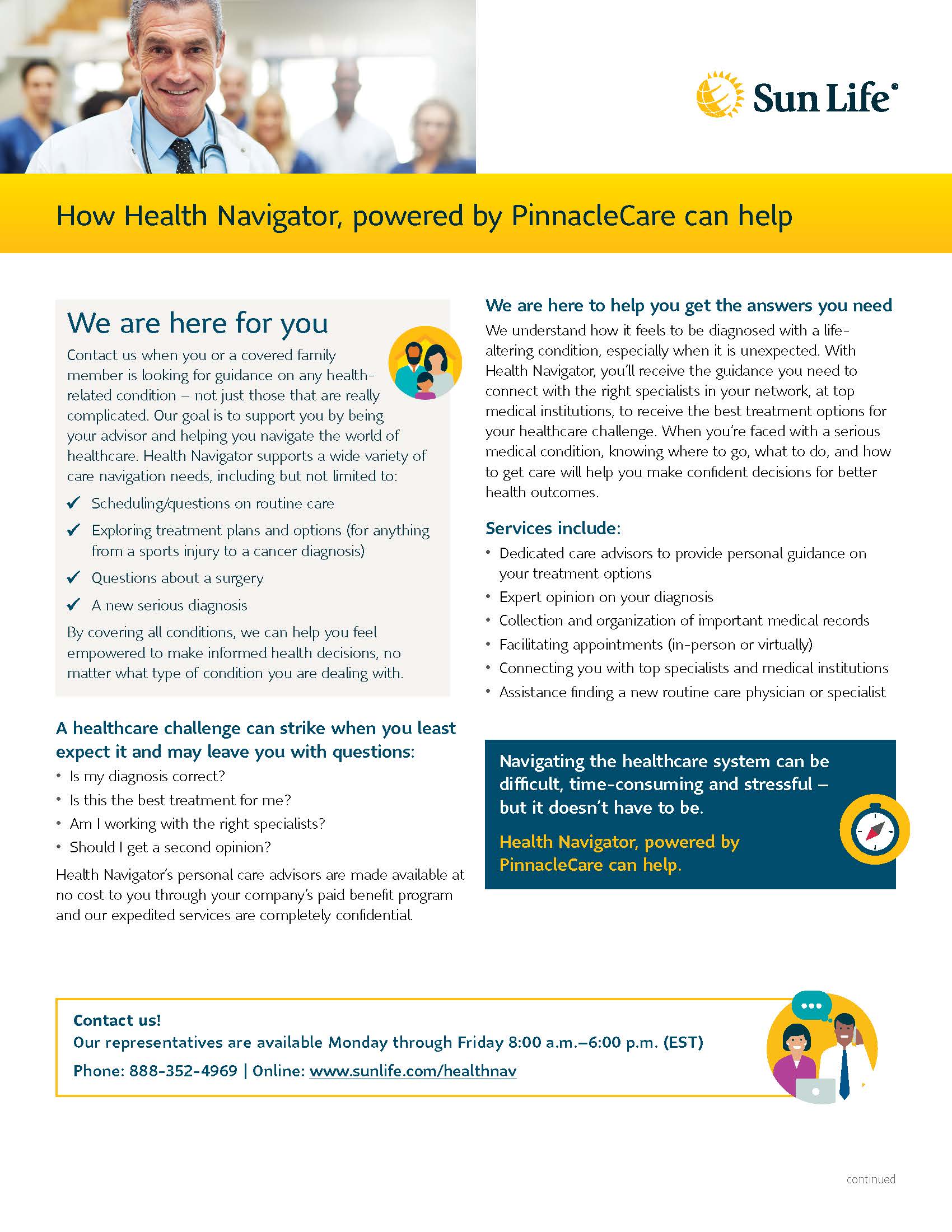 Health Navigator member experience