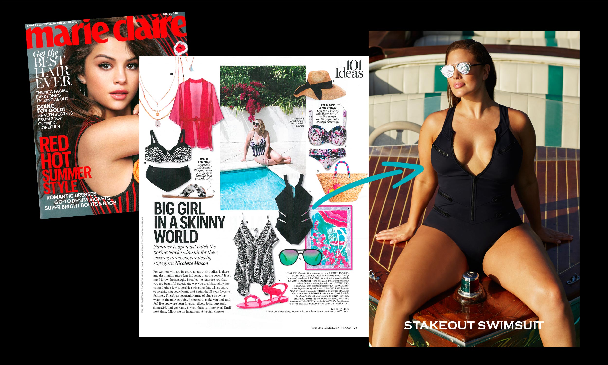 Ashley graham x swimsuitsforall swimwear collection swimwear plus size