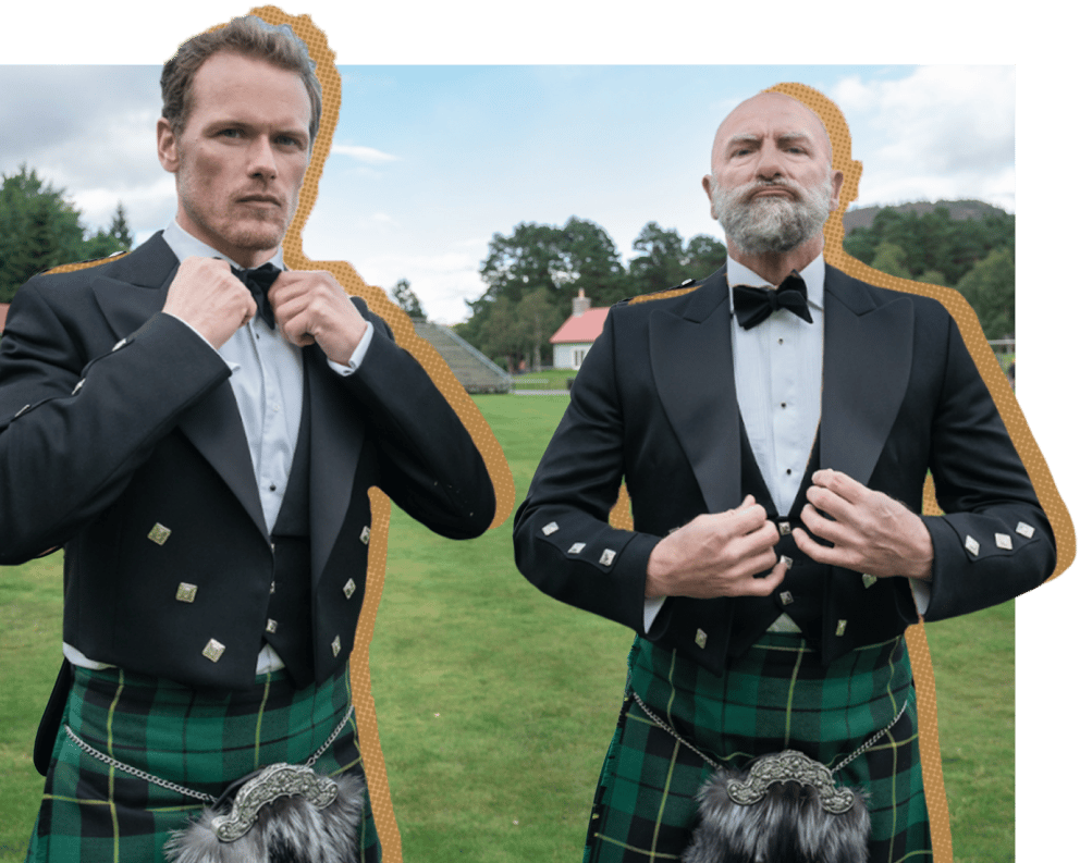 People wearing kilts 2025