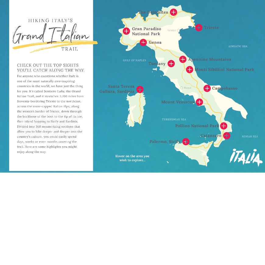 Apennines Mountains Map Page Thumbnail
