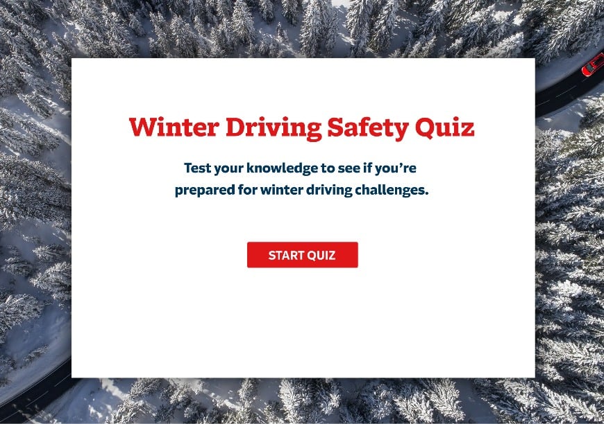 Winter Driving Quiz
