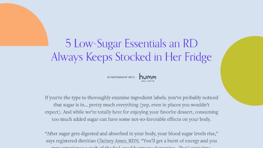 Humm Kombucha | Low-Sugar Essentials | ICA | 2023